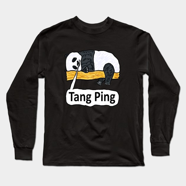 Tang Ping Long Sleeve T-Shirt by Mark Ewbie